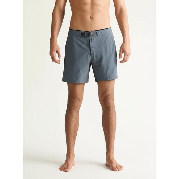 SAXX Shorts Men 38 Gray Performance Activewear Ballpark Pouch 2N1 - Picture 1 of 13